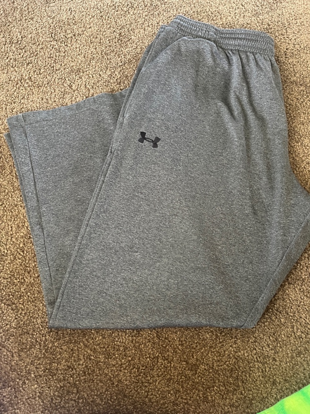 Under Armour Gray Fleece Lined Joggers